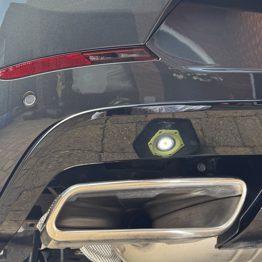 Rear valance and exhaust